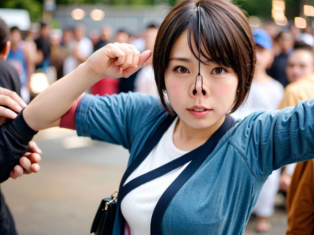 鼻フック　埼玉県　鶴ヶ島市　豚鼻画像