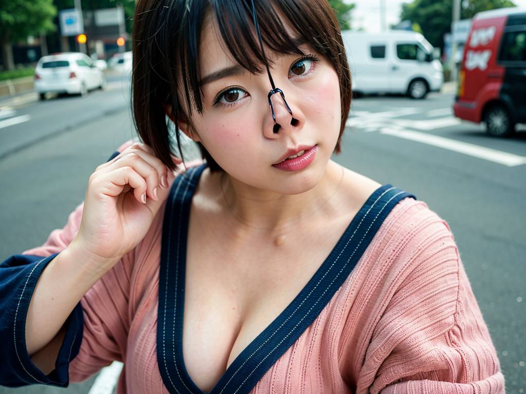 鼻フック　佐賀県　鳥栖市　豚鼻画像