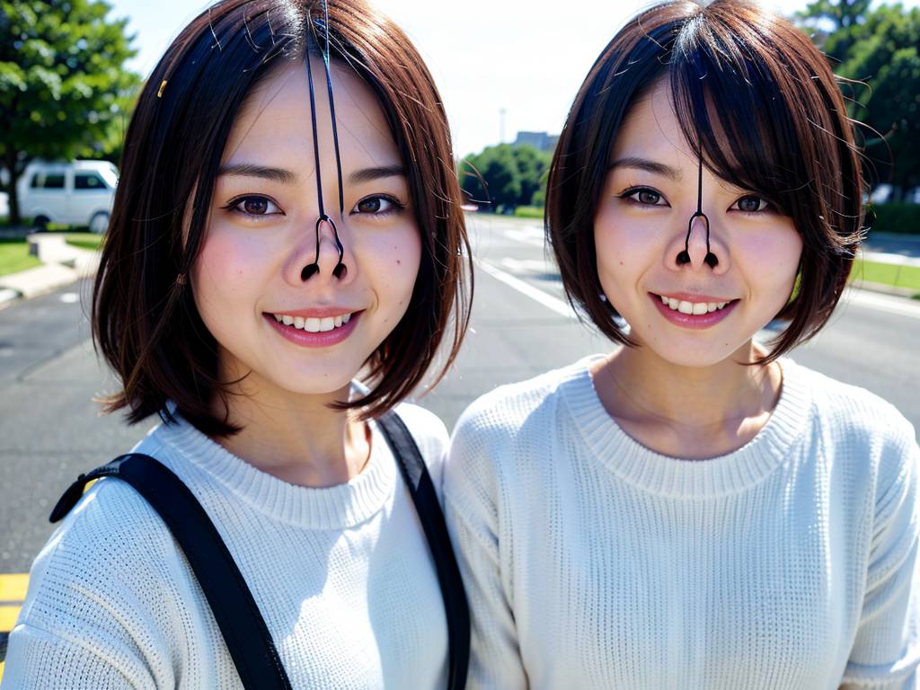 鼻フック　岩手県　奥州市　豚鼻画像