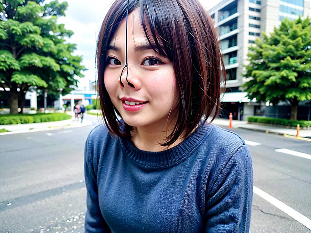 鼻フック　石川県　金沢市　豚ヅラ画像