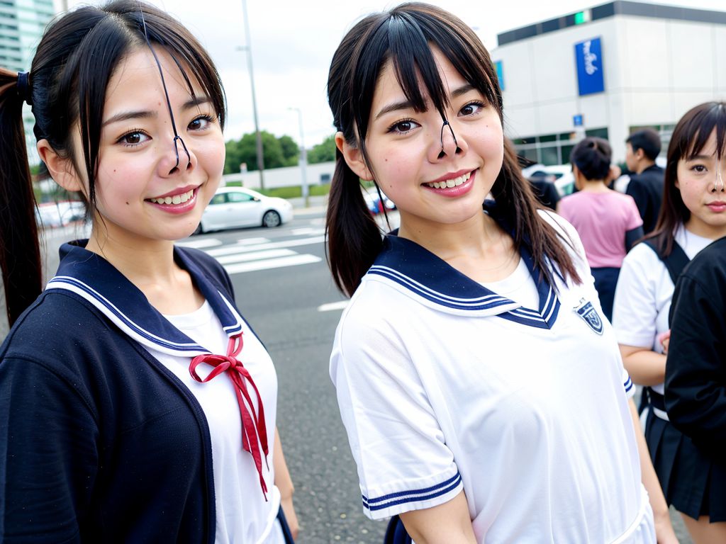 鼻フック　大阪府　松原市　豚づら画像