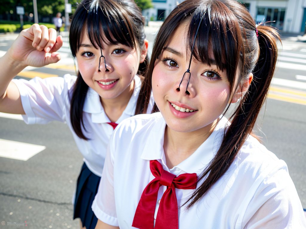 鼻フック　滋賀県　湖南市　豚顔画像