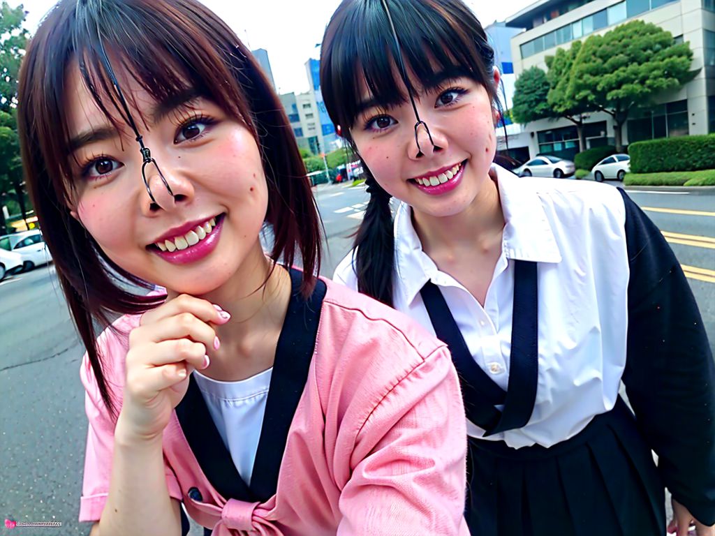 鼻フック　群馬県　桐生市　豚鼻画像