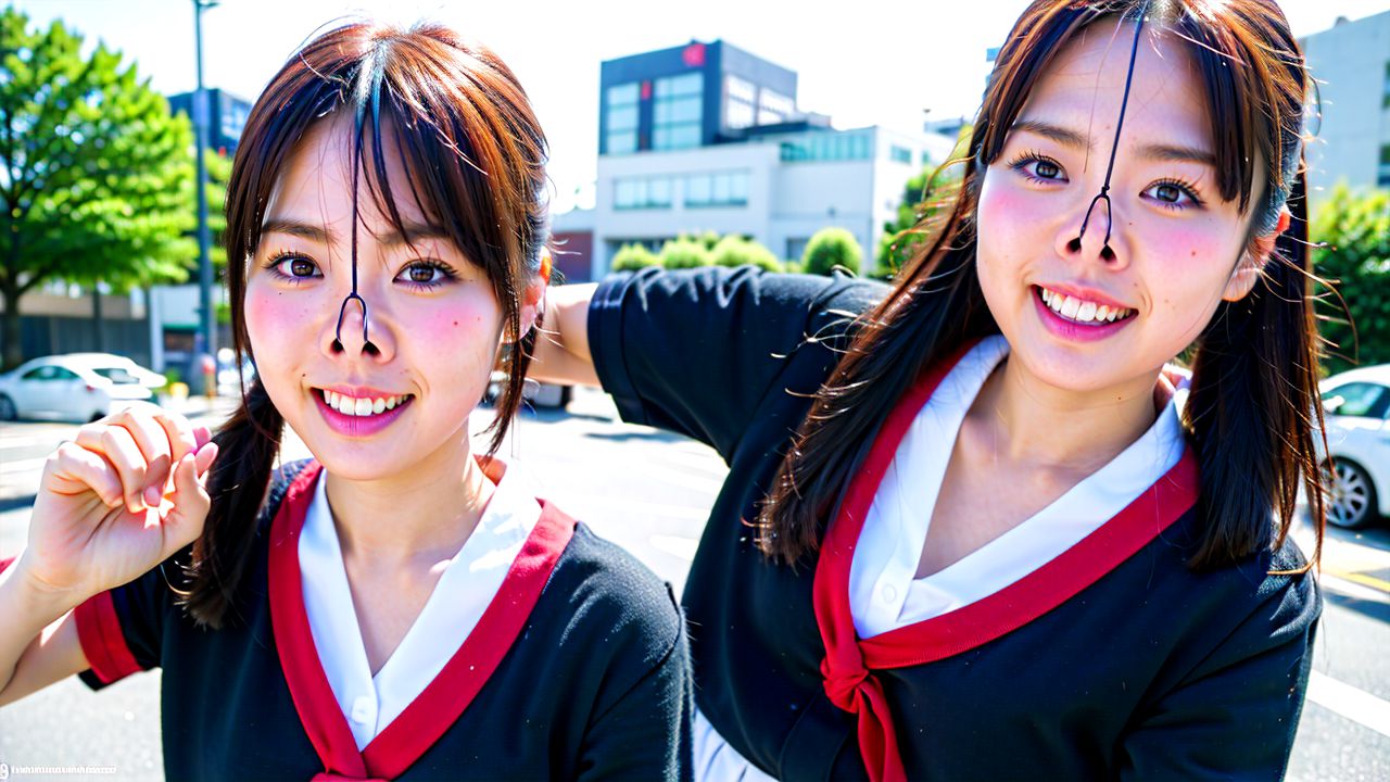 鼻フック　神奈川県　厚木市　豚顔画像