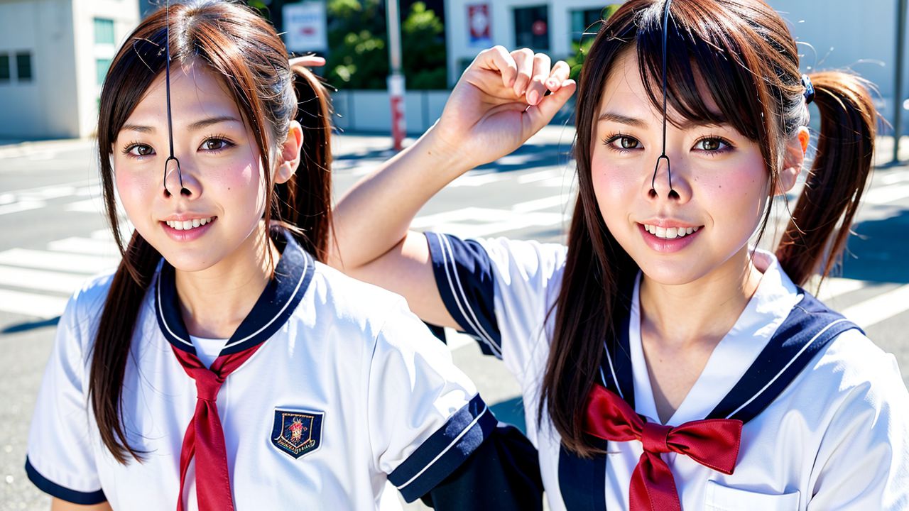 鼻フック　大阪府　東大阪市　豚づら画像