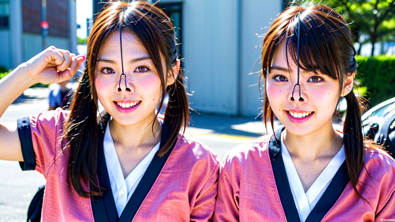 鼻フック　長崎県　佐世保市　豚づら画像