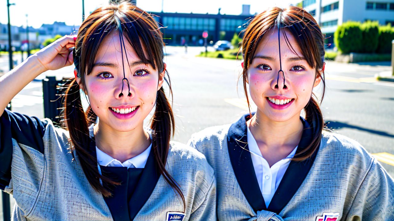 鼻フック　沖縄県　那覇市　豚顔画像