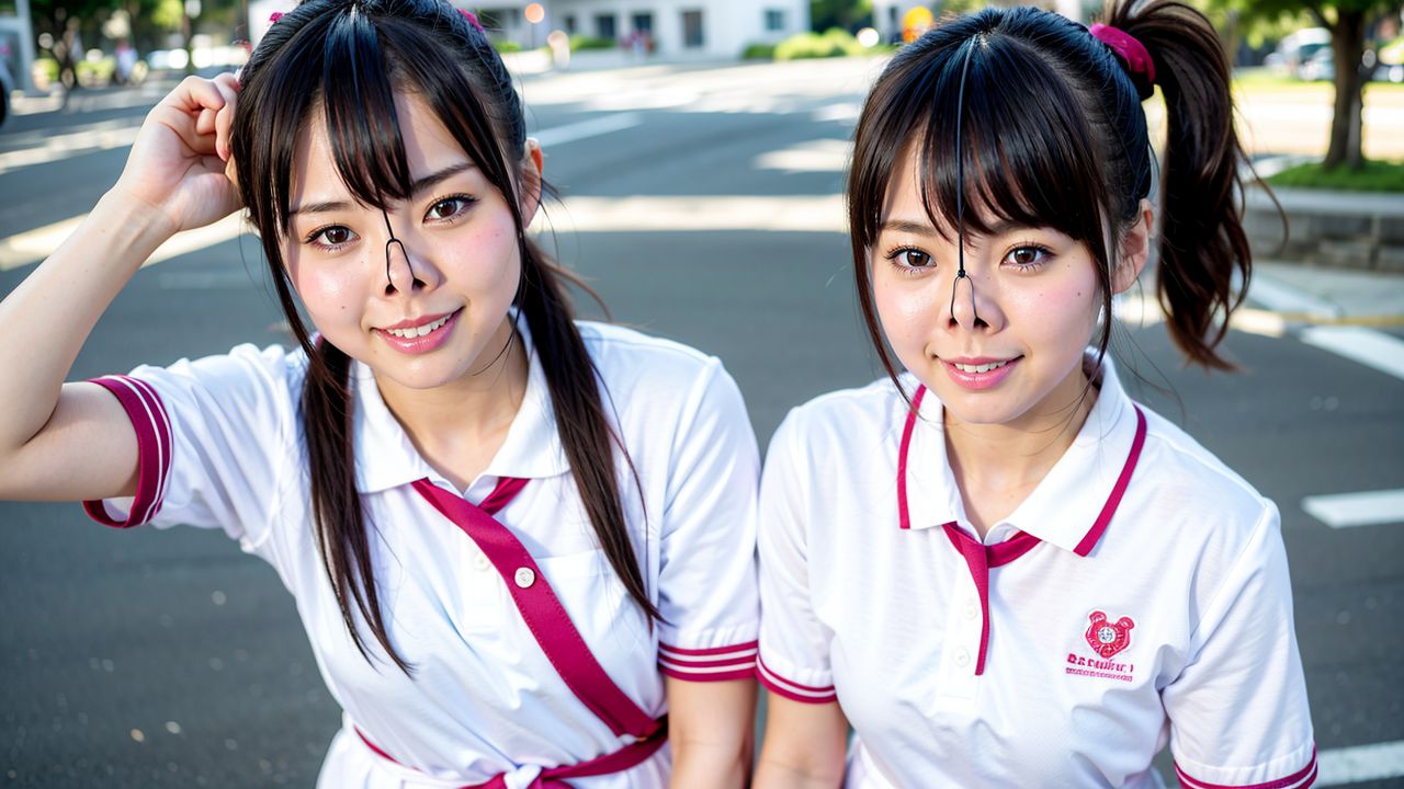 鼻フック　大阪府　豊中市　豚顔画像