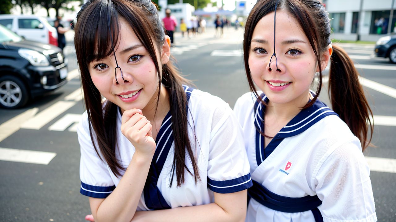 鼻フック　静岡県　掛川市　豚づら画像