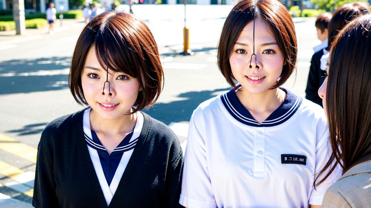 鼻フック　東京都　大田区　豚鼻画像