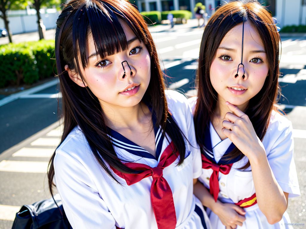 鼻フック　埼玉県　桶川市　豚づら画像