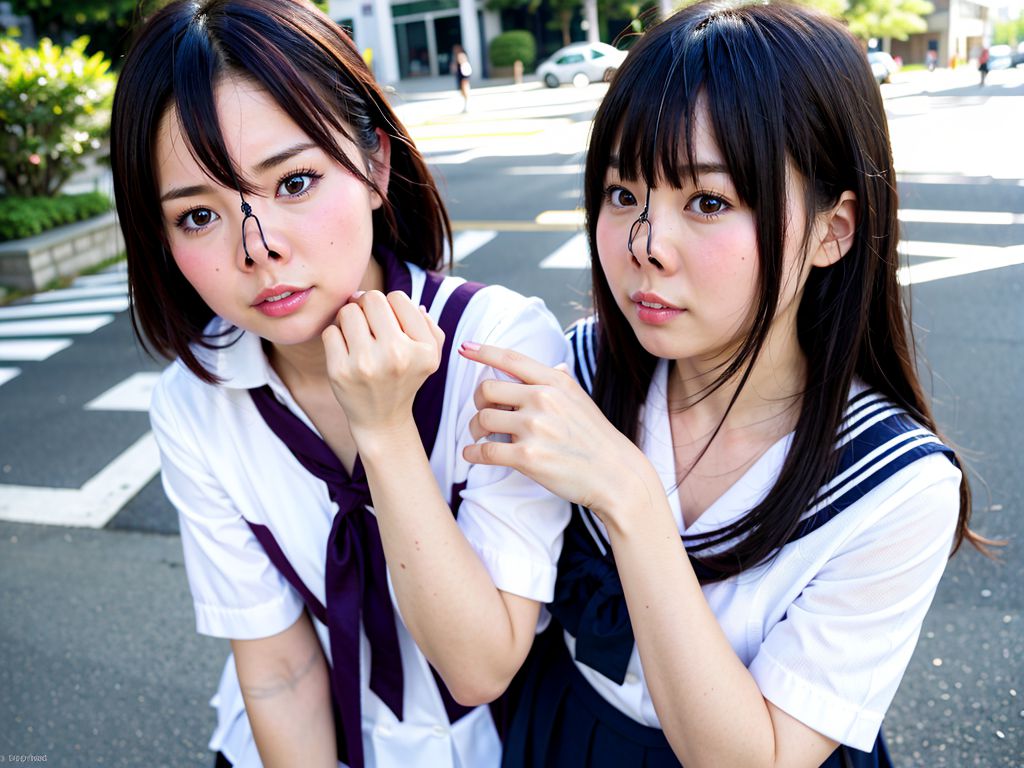 鼻フック　岐阜県　土岐市　豚鼻画像
