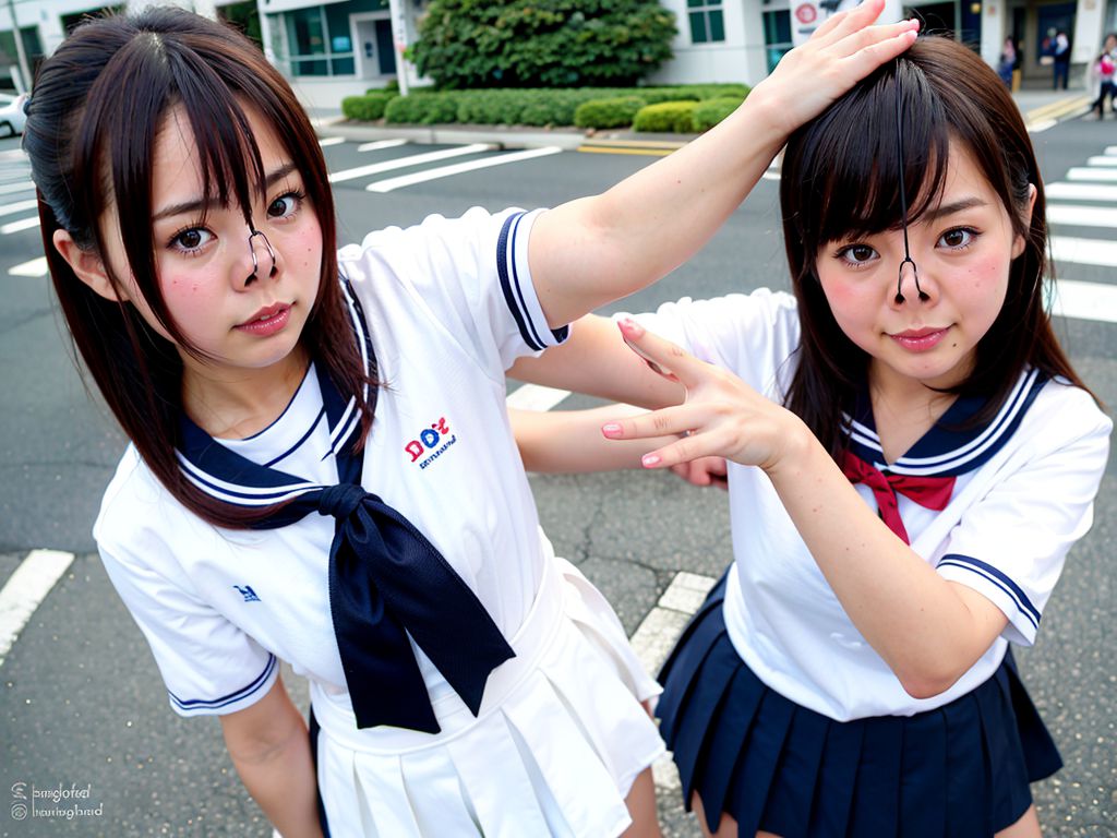 鼻フック　東京都　日野市　豚鼻画像