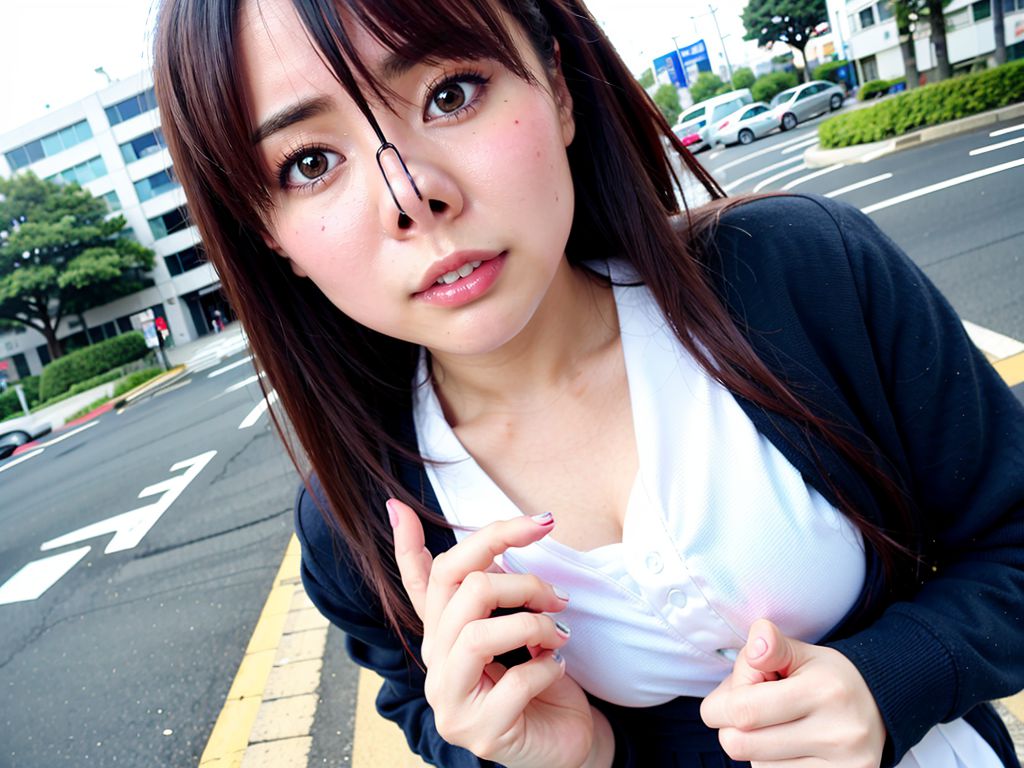 鼻フック　静岡県　静岡市　豚顔画像