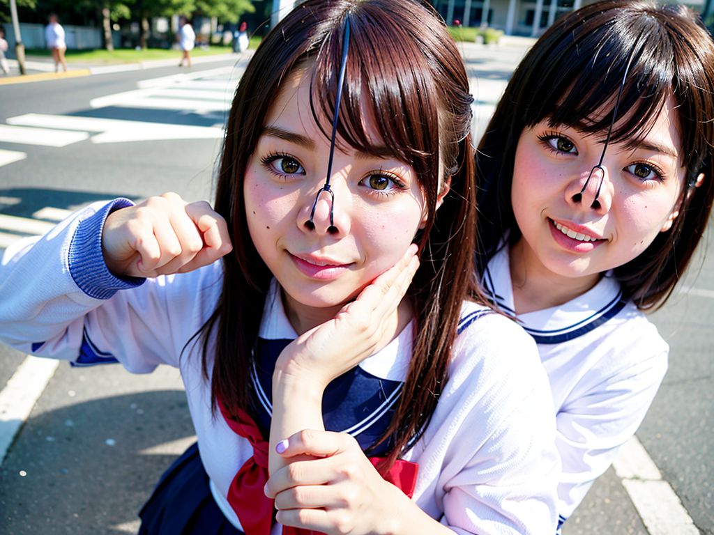 鼻フック　茨城県　龍ケ崎市　豚づら画像