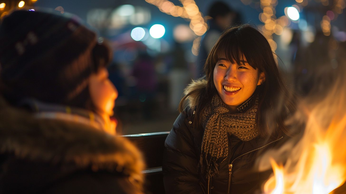 焚き火　神奈川県　平塚市　2024年11月28日　焚き火　画像