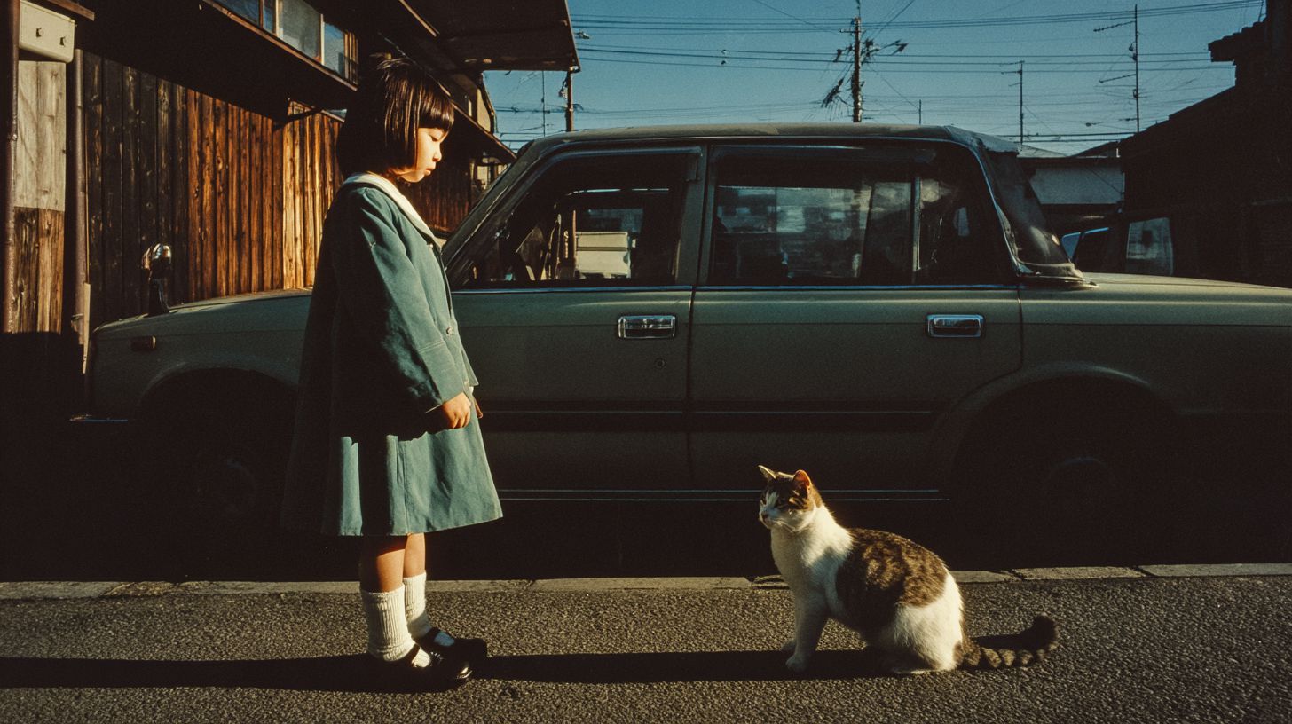 猫と少女　名画　2026年01月04日　名画　画像