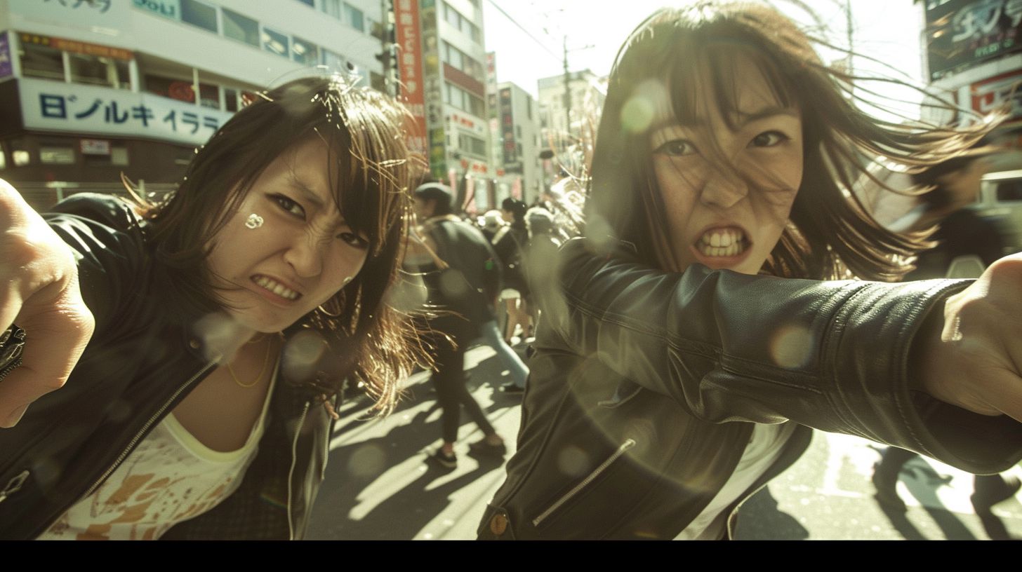 今日の女性のストリートファイト画像 長野県 飯田市 2024年10月30日 ストリートファイト 画像