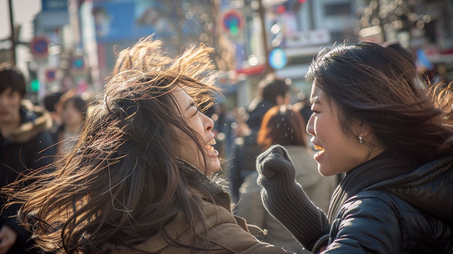 今日の女性のストリートファイト画像　愛知県　碧南市　2025年05月13日　ストリート喧嘩　画像