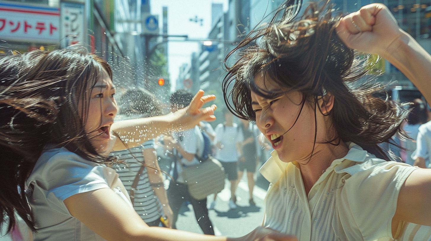 今日の女性のストリートファイト画像　静岡県　伊東市　2025年06月15日　ストリートファイト　画像