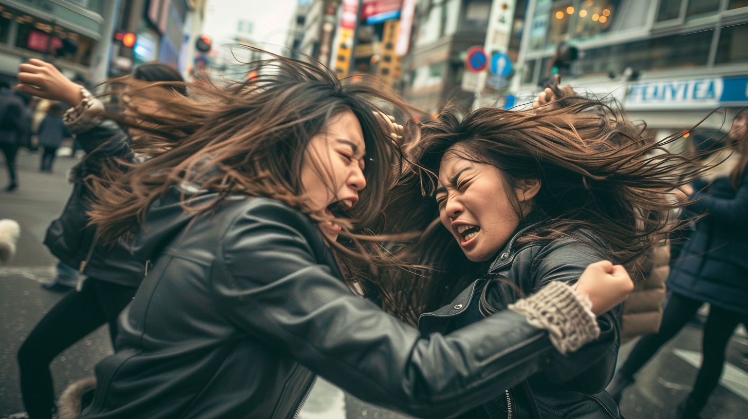 今日の女性のストリートファイト画像 愛知県 江南市 2025年08月26日 ストリートファイト 画像
