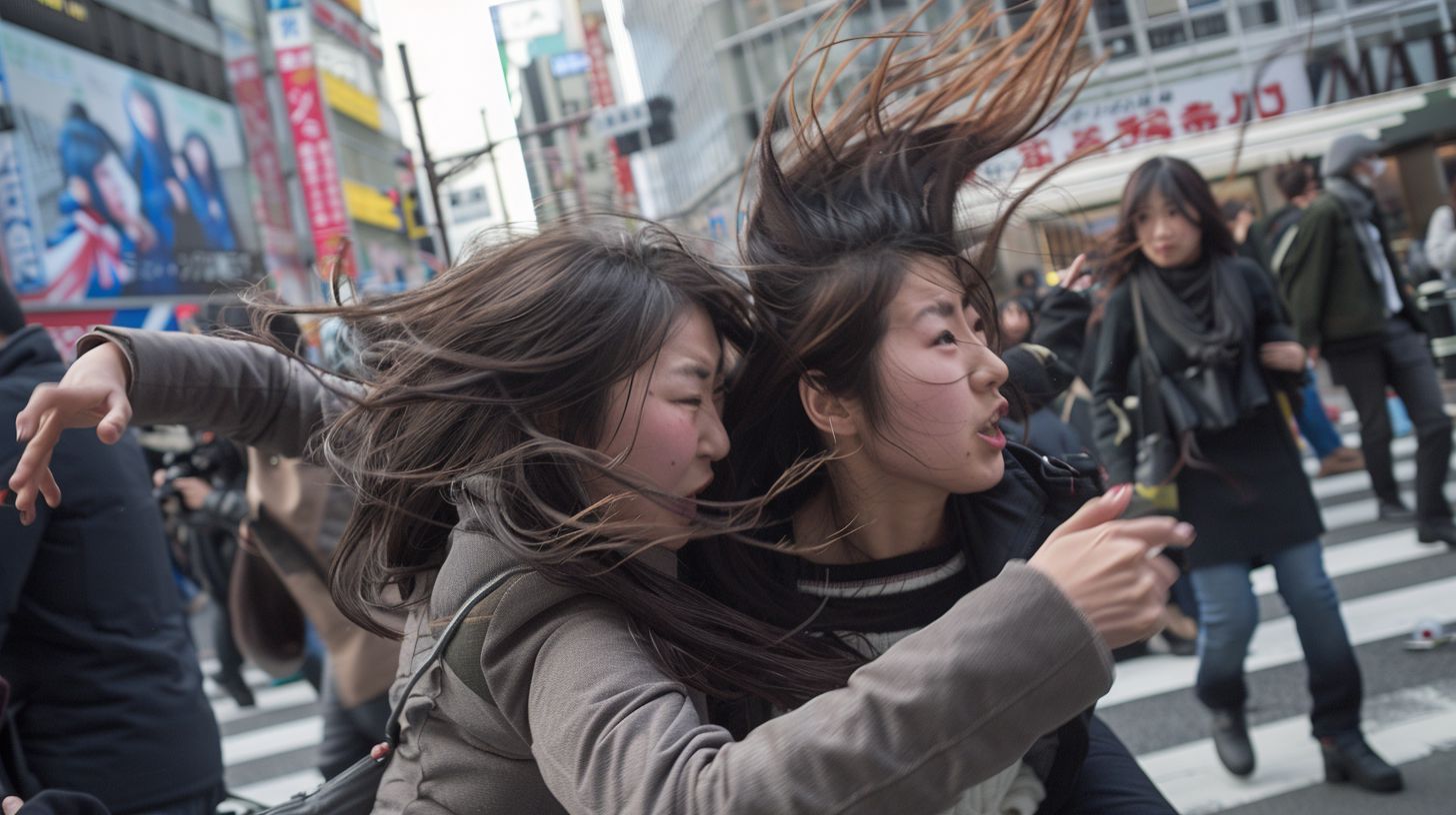 今日の女性のストリートファイト画像　愛知県　刈谷市　2025年09月23日　ストリートファイト　画像