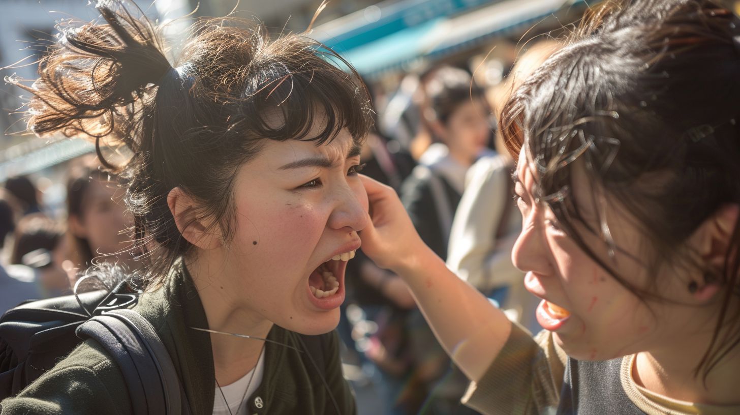 今日の女性のストリートファイト画像　福岡県　大野城市　2025年10月25日　ストリートファイト　画像