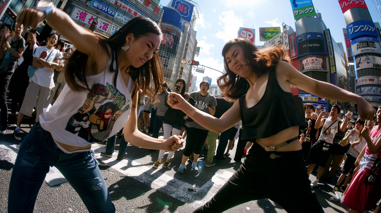 今日の女性のストリートファイト画像　三重県　松阪市　2026年08月25日　ストリートファイト　画像