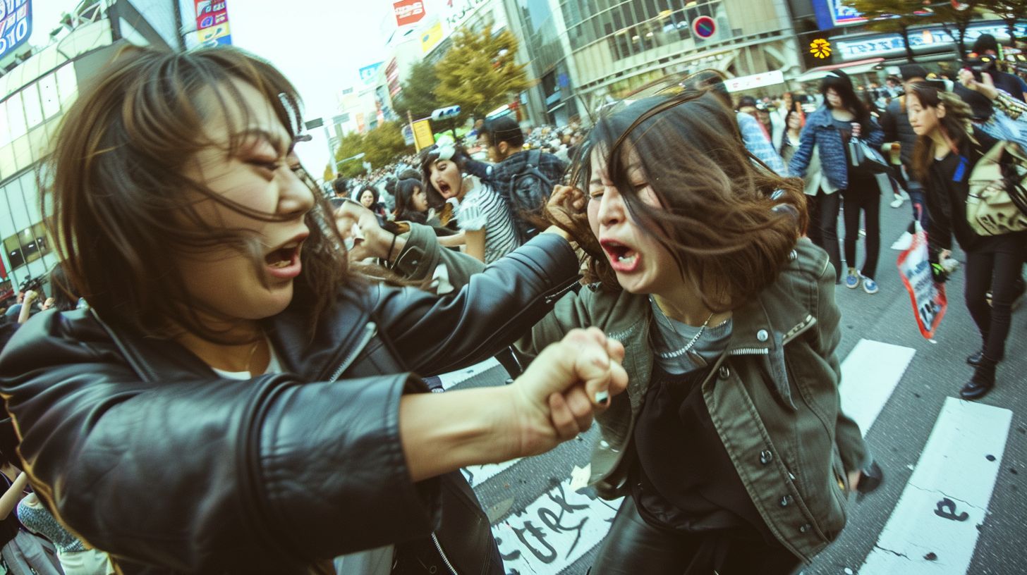 今日の女性のストリートファイト画像　千葉県　白井市　2026年08月31日　ストリートファイト　画像