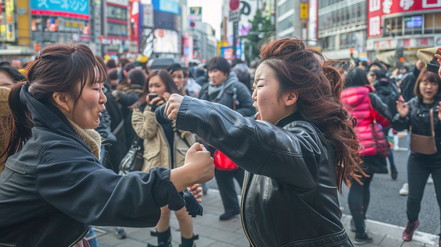 今日の女性のストリートファイト画像　岐阜県　各務原市　2026年09月23日　ストリートファイト　画像