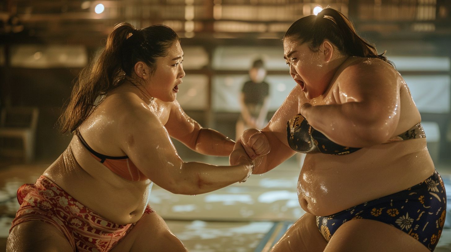 今日の女相撲画像　千葉県　浦安市　2024年10月12日　地下女子格闘技　画像