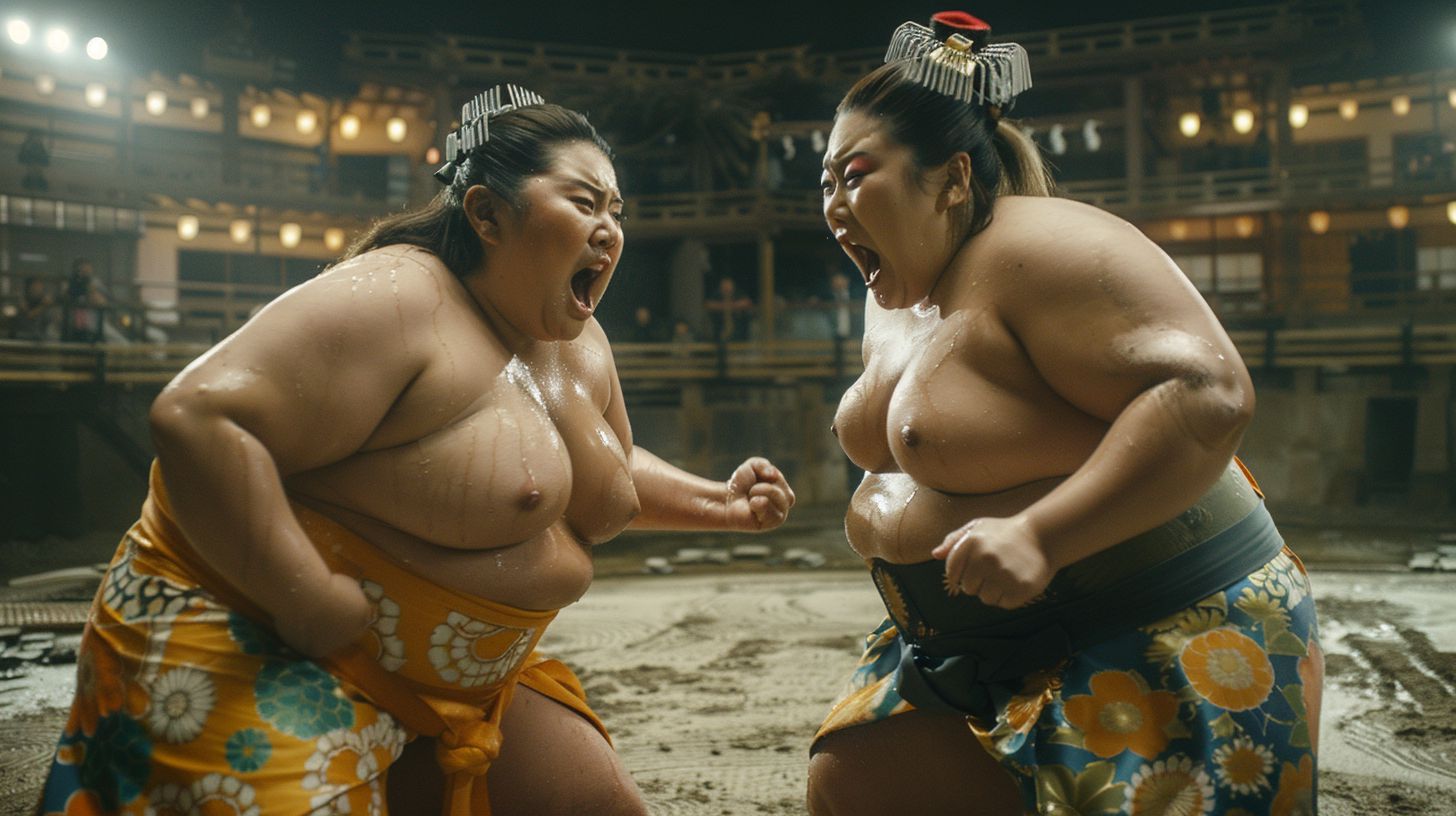 今日の女相撲画像　千葉県　木更津市　2024年12月27日　地下女子相撲　画像