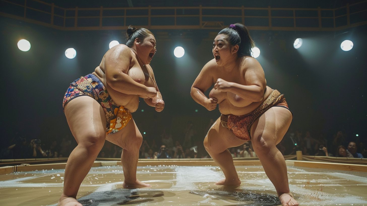 今日の女相撲画像　神奈川県　大和市　2025年02月06日　女相撲　画像