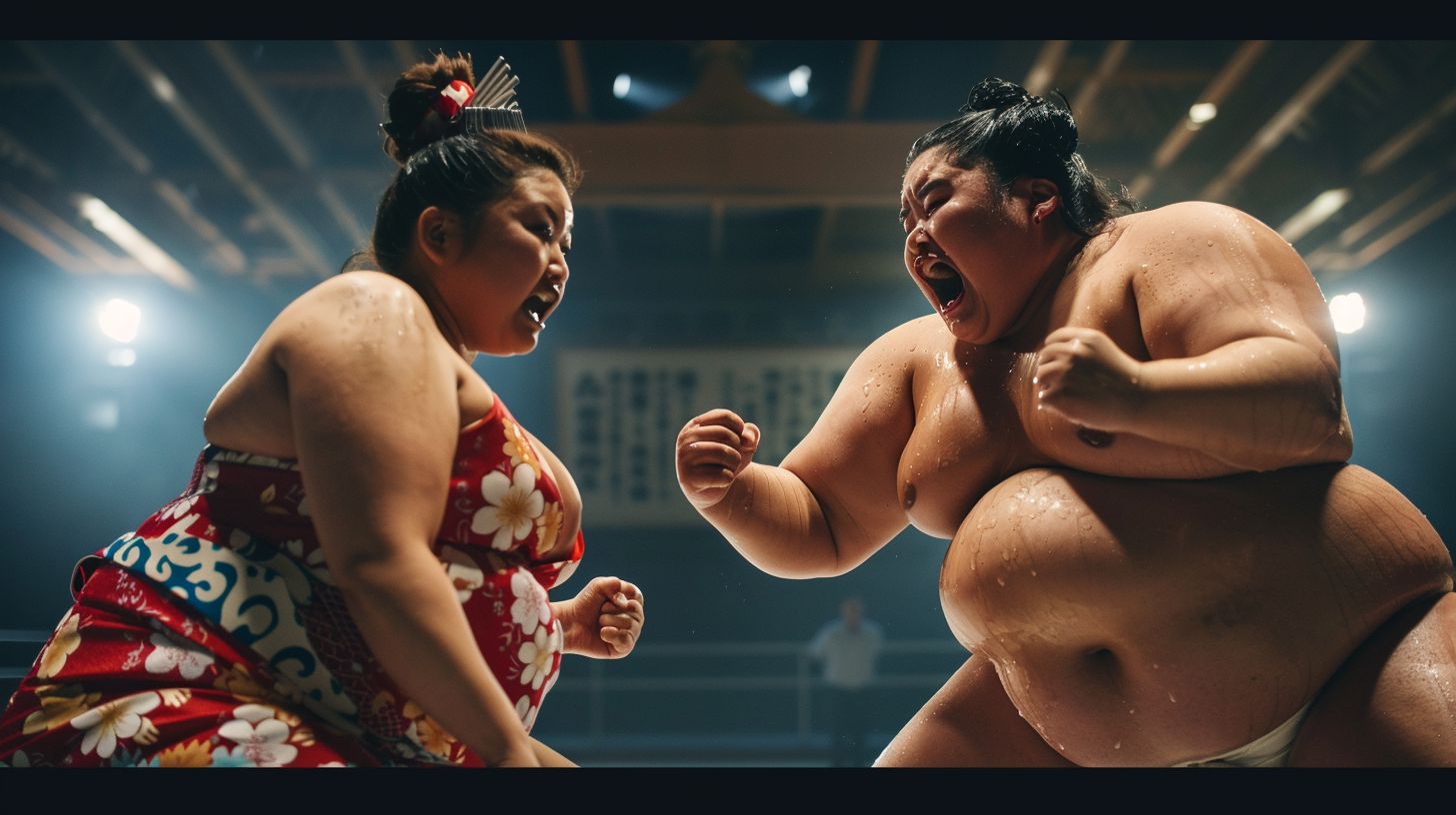 今日の女相撲画像　愛知県　碧南市　2025年02月10日　キャットファイト　画像