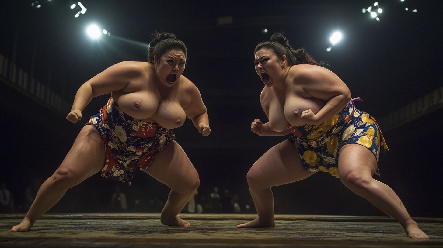 今日の女相撲画像　愛知県　豊明市　2025年08月14日　地下女子相撲　画像