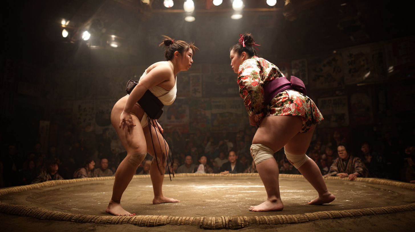 今日の女相撲画像　徳島県　鳴門市　2025年09月24日　地下女子格闘技　画像