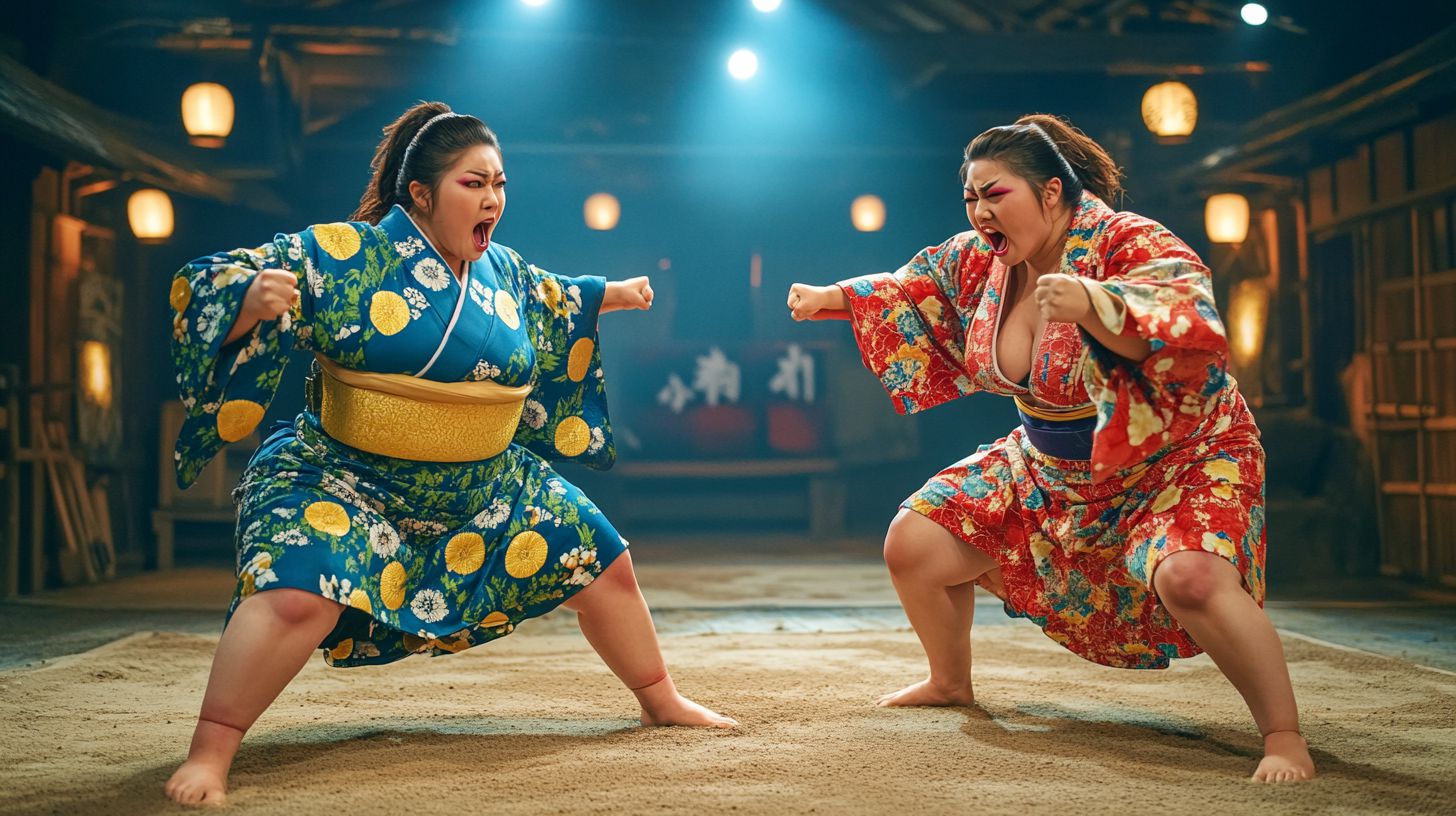 今日の女相撲画像　富山県　高岡市　2025年11月23日　地下女子相撲　画像