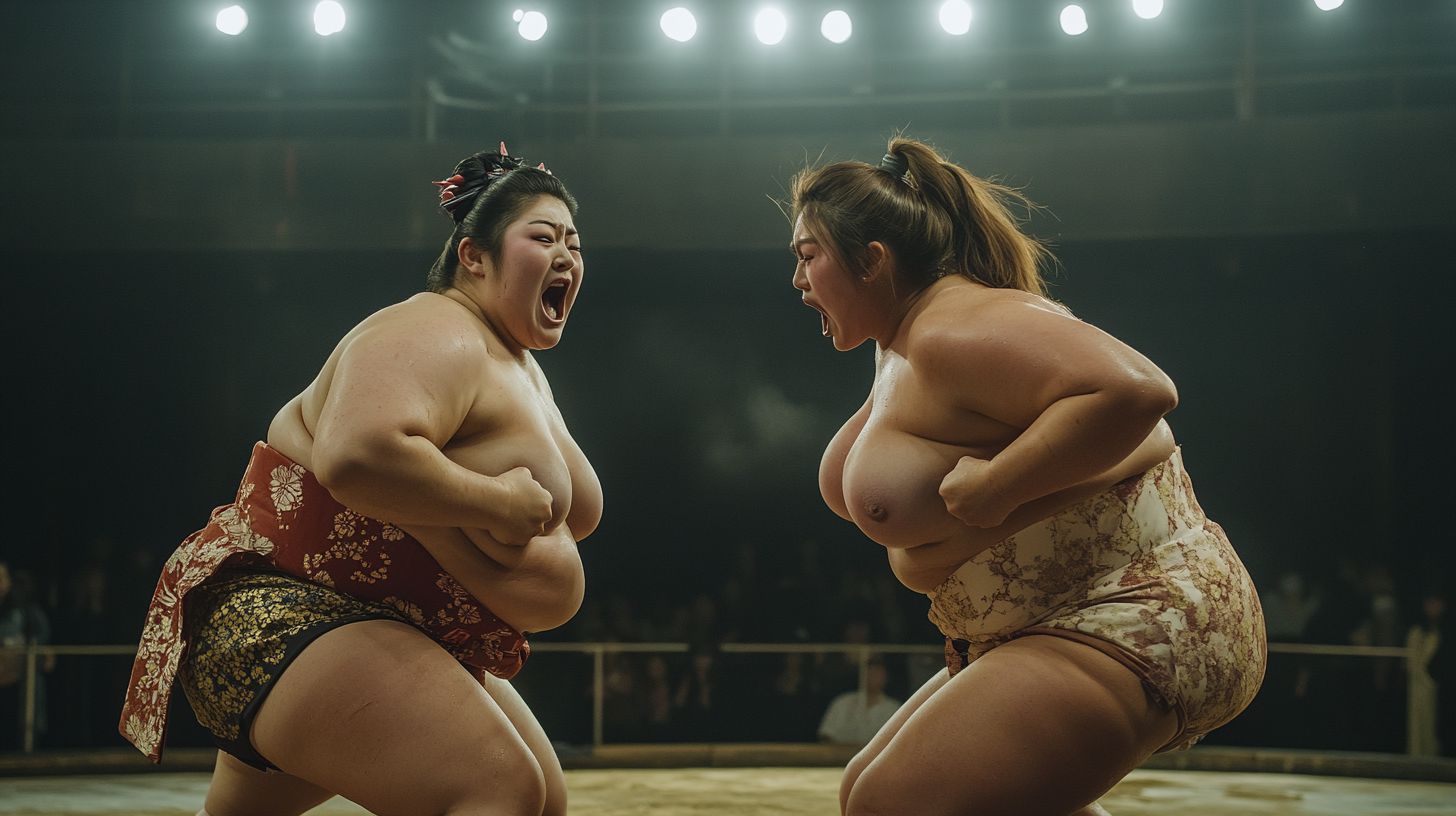 今日の女相撲画像　東京都　清瀬市　2026年01月13日　地下女子相撲　画像