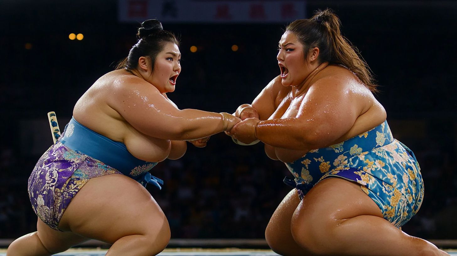 今日の女相撲画像　福井県　福井市　2026年02月18日　女相撲　画像