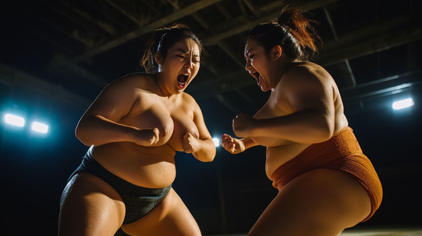 今日の女相撲画像　福井県　鯖江市　2026年03月18日　地下女子相撲　画像
