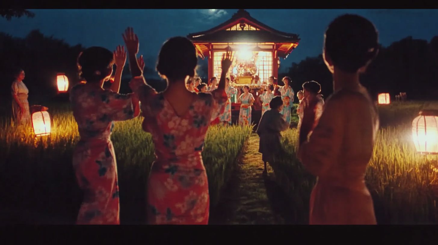 日差しに白く飛ぶ世界　季節の気配を感じる　画像