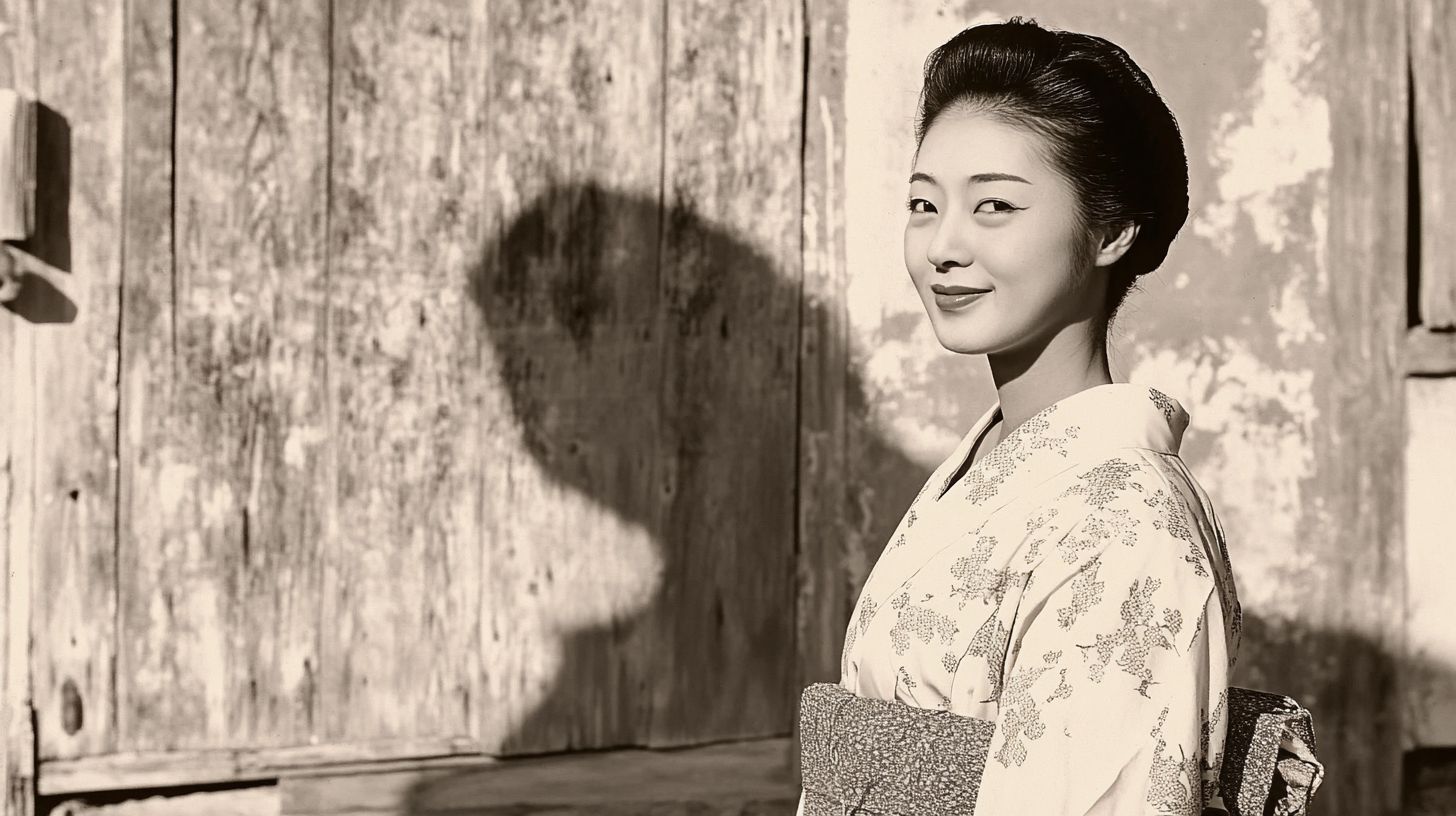 アスファルトの照り返し　夢のような　画像