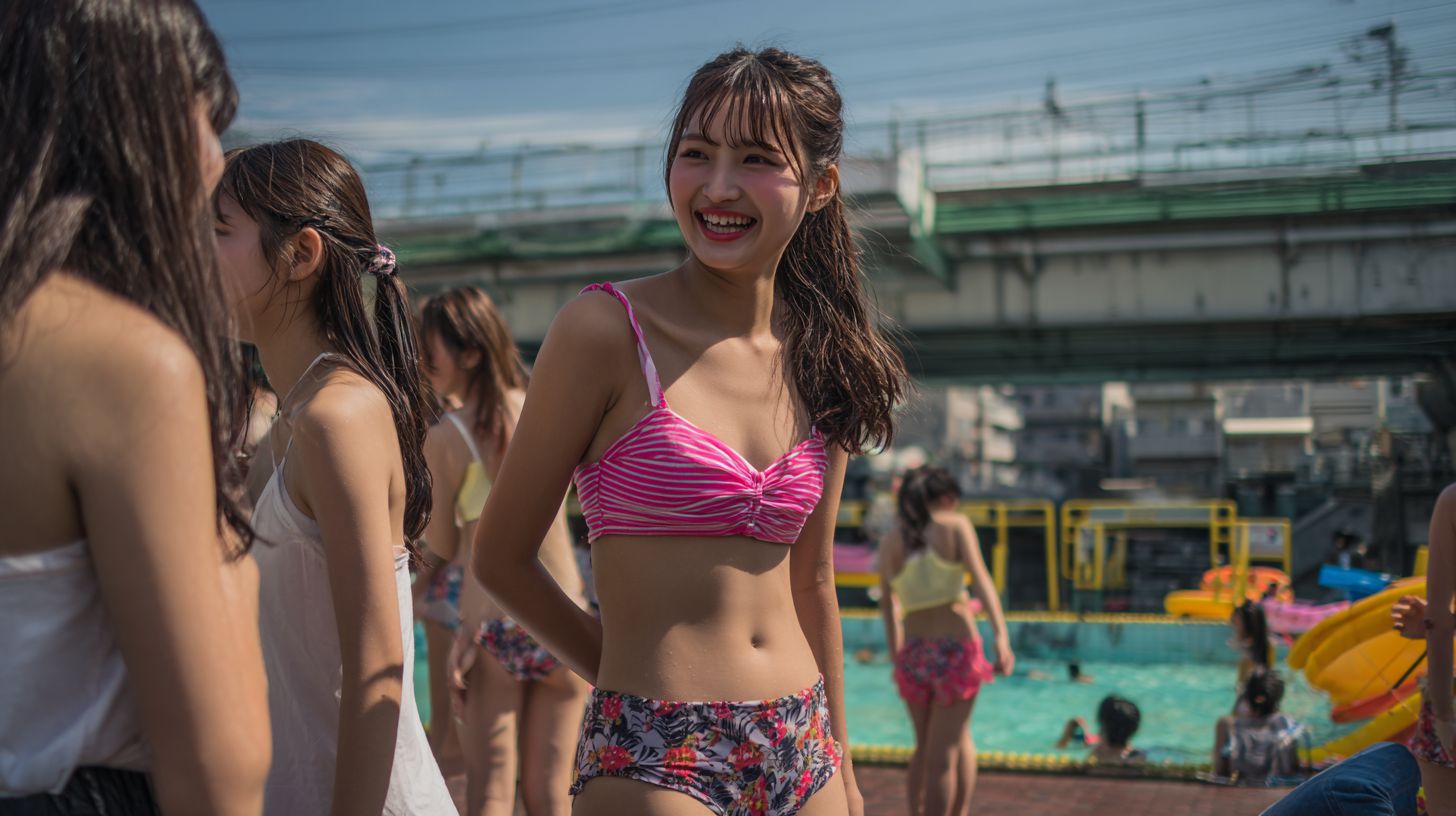 部活帰りの女子の美脚フォーカス作品動画のサムネイル