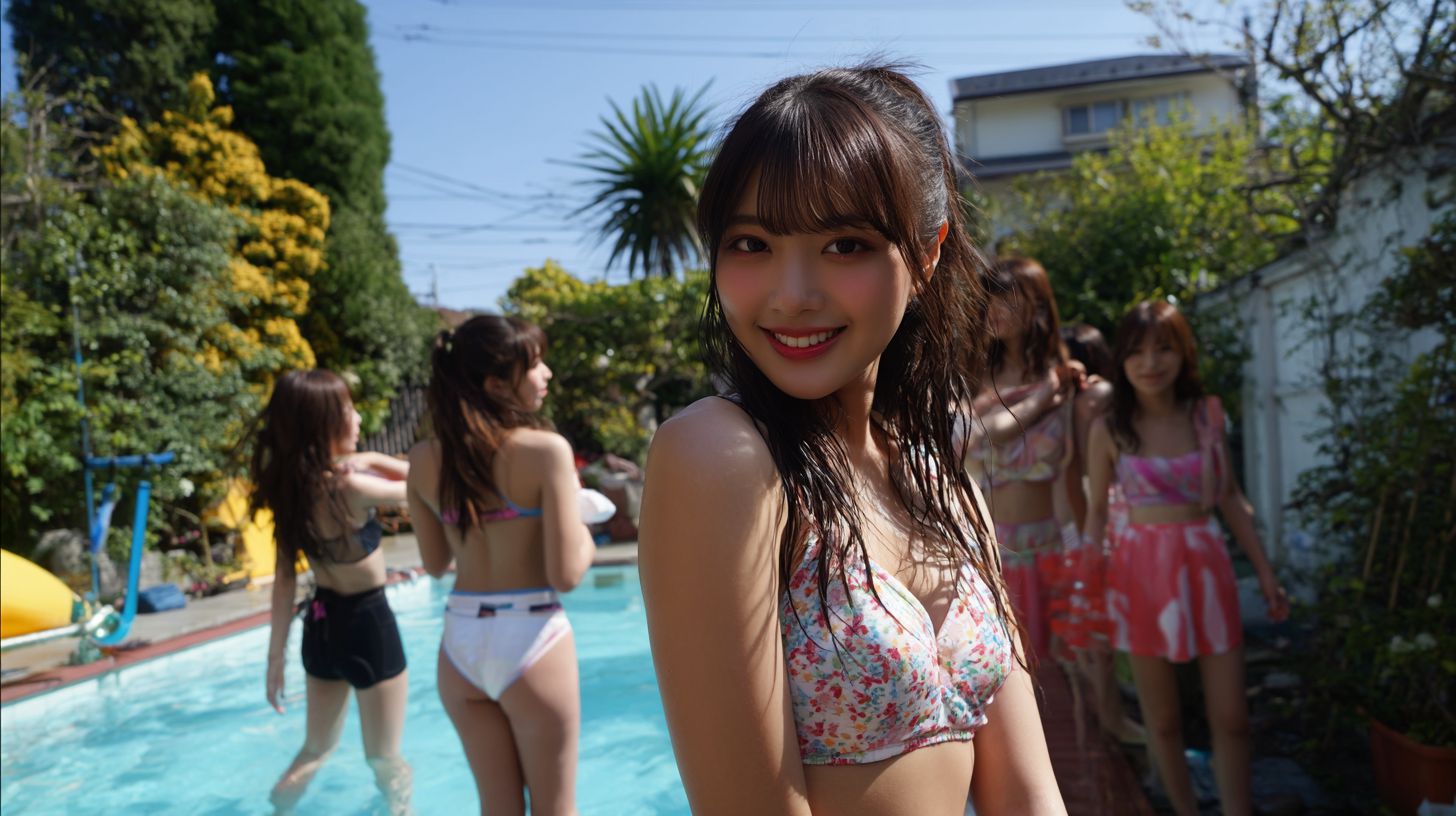 初心者の美少女の無編集ロング動画動画のサムネイル