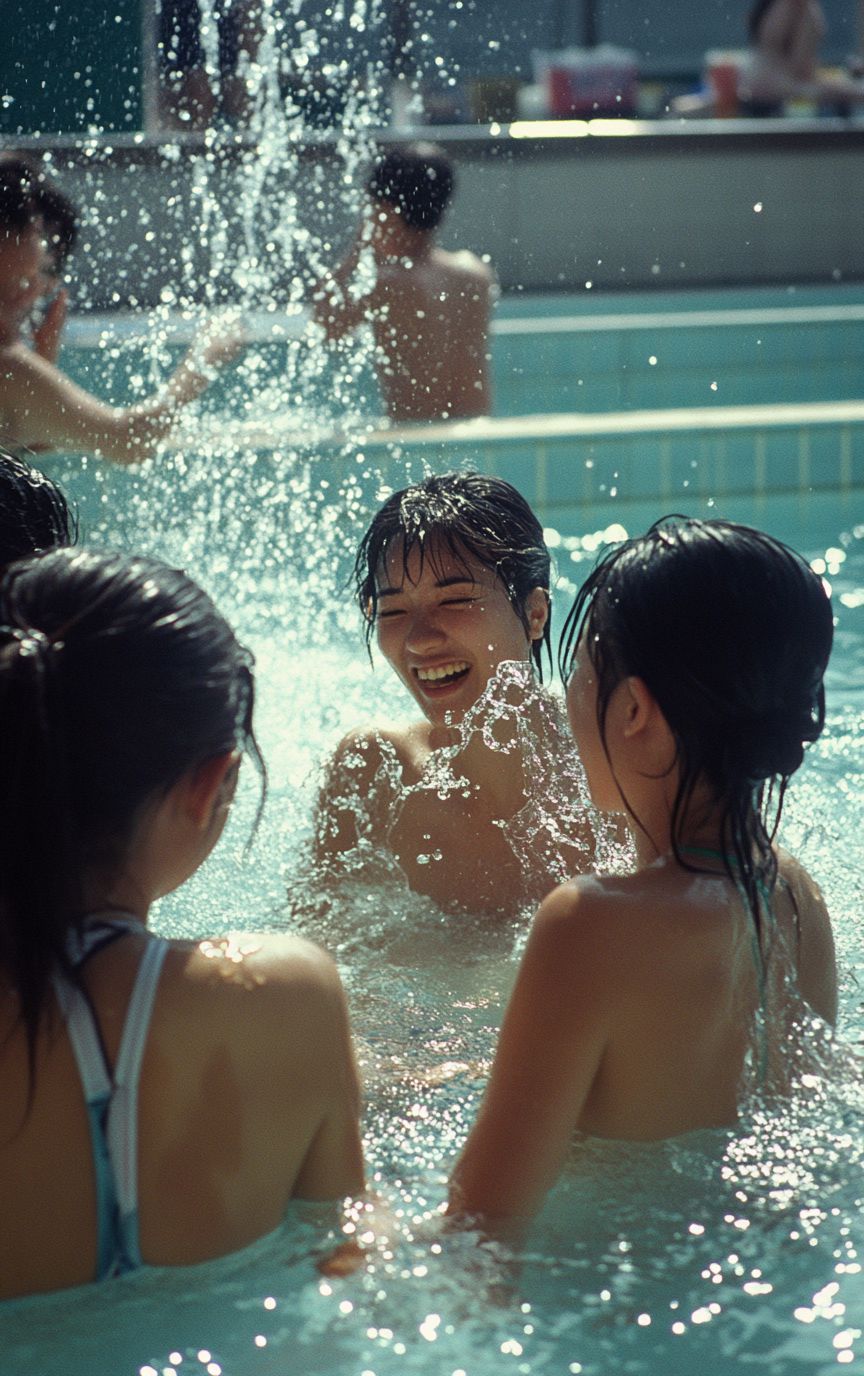 黒髪ロングの美少女のスロー再生ありリアル系動画　サムネイル画像