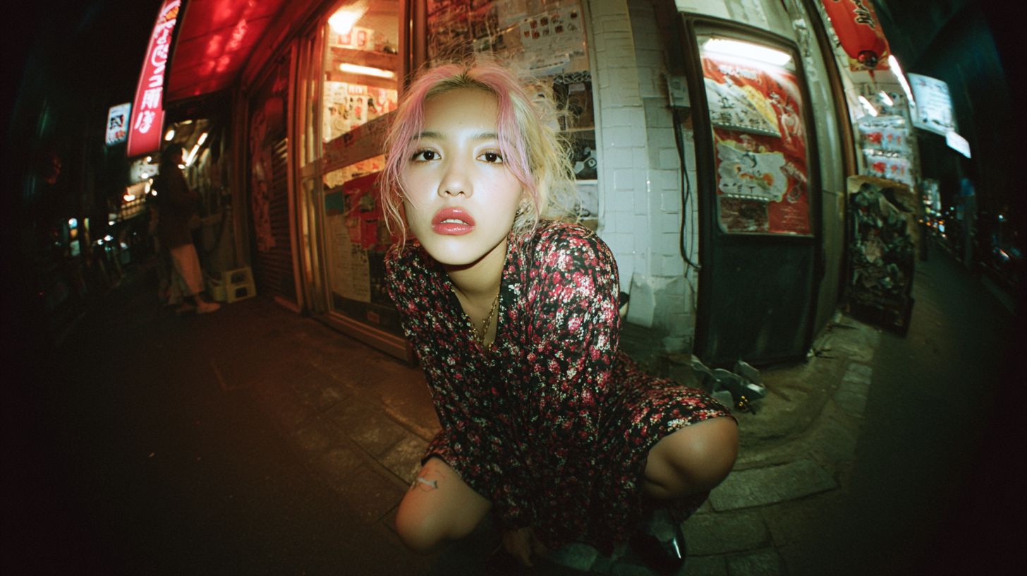 かすかな視線　　画像