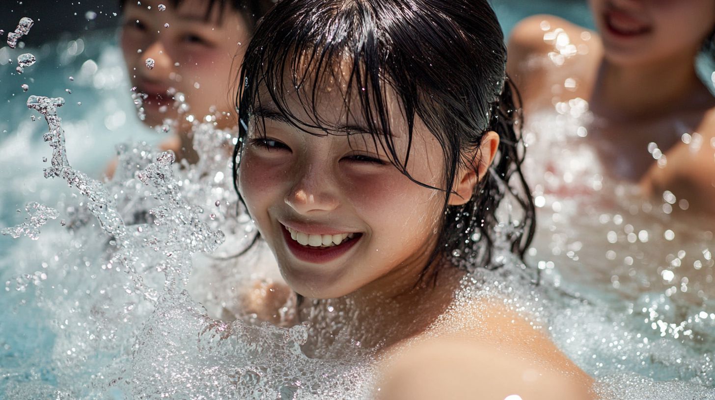 セルフィー女子の日常風ホームビデオ風映像 サムネイル画像