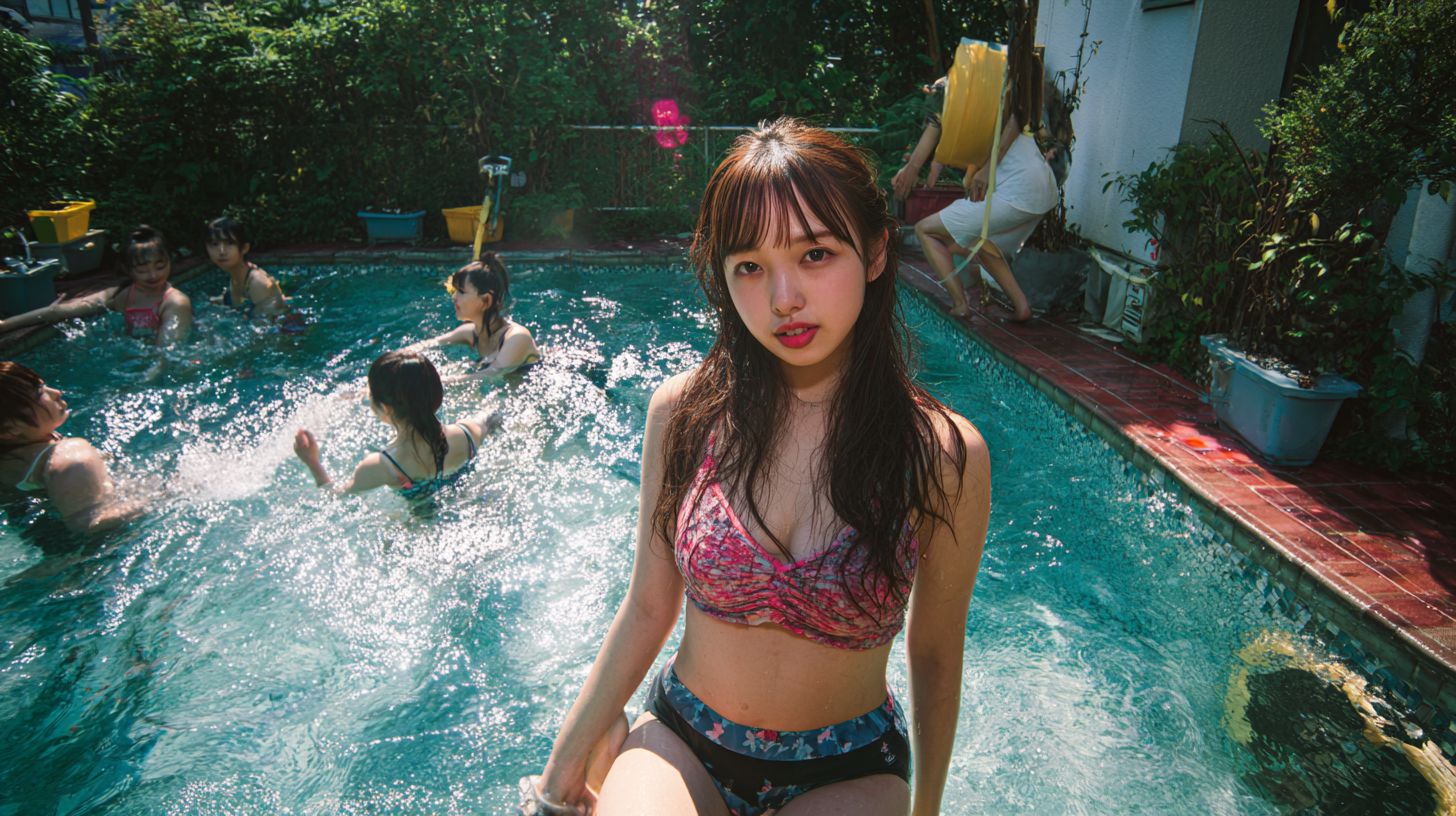 むっちり体型の美少女のシチュエーション再現ムービー動画のサムネイル