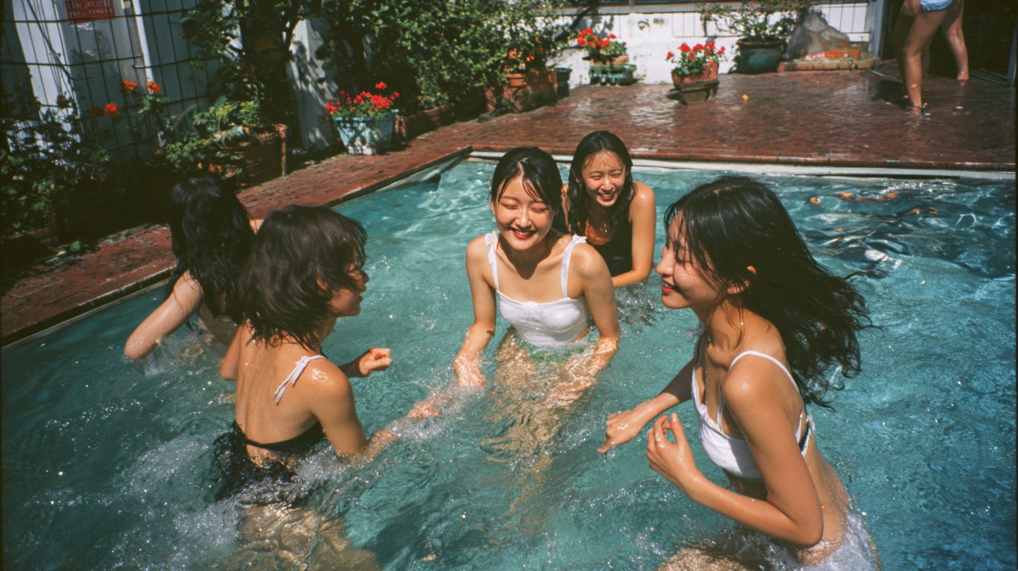 現役女子大生の鏡越しアングル動画動画のサムネイル