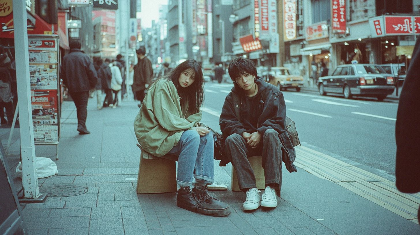無意識の視線　　画像